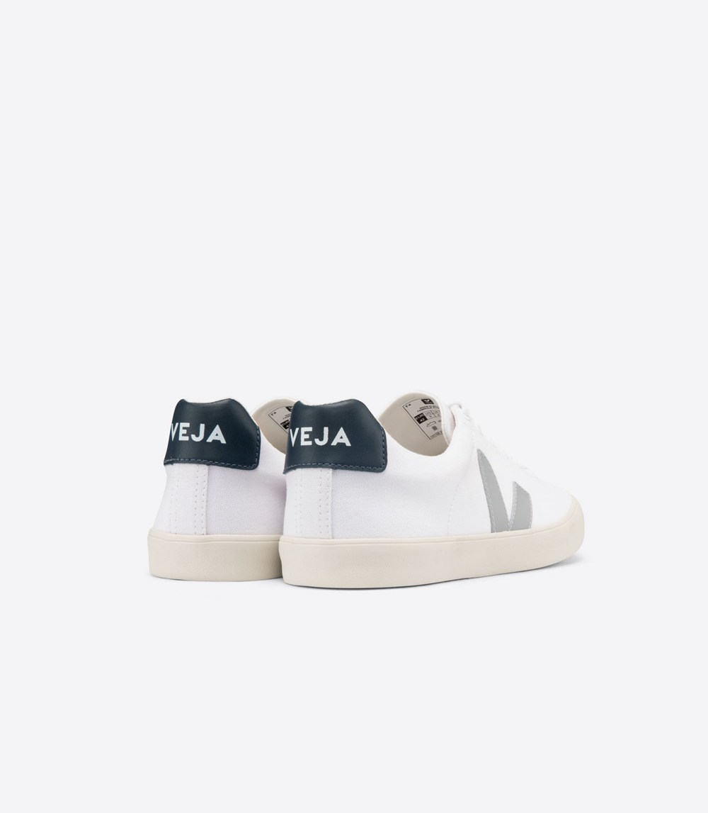 Veja Sneakers Mens - Esplar Se Canvas - White - 5713MVZKW